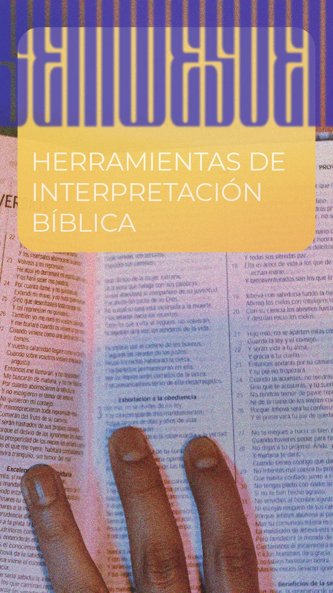 Imagen de Interpretacion Biblica